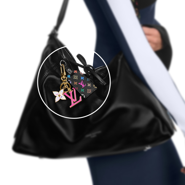 ルイ・ヴィトン(Louis Vuitton) LV × TM キーホルダー･LV アイコニック スーパーフラット