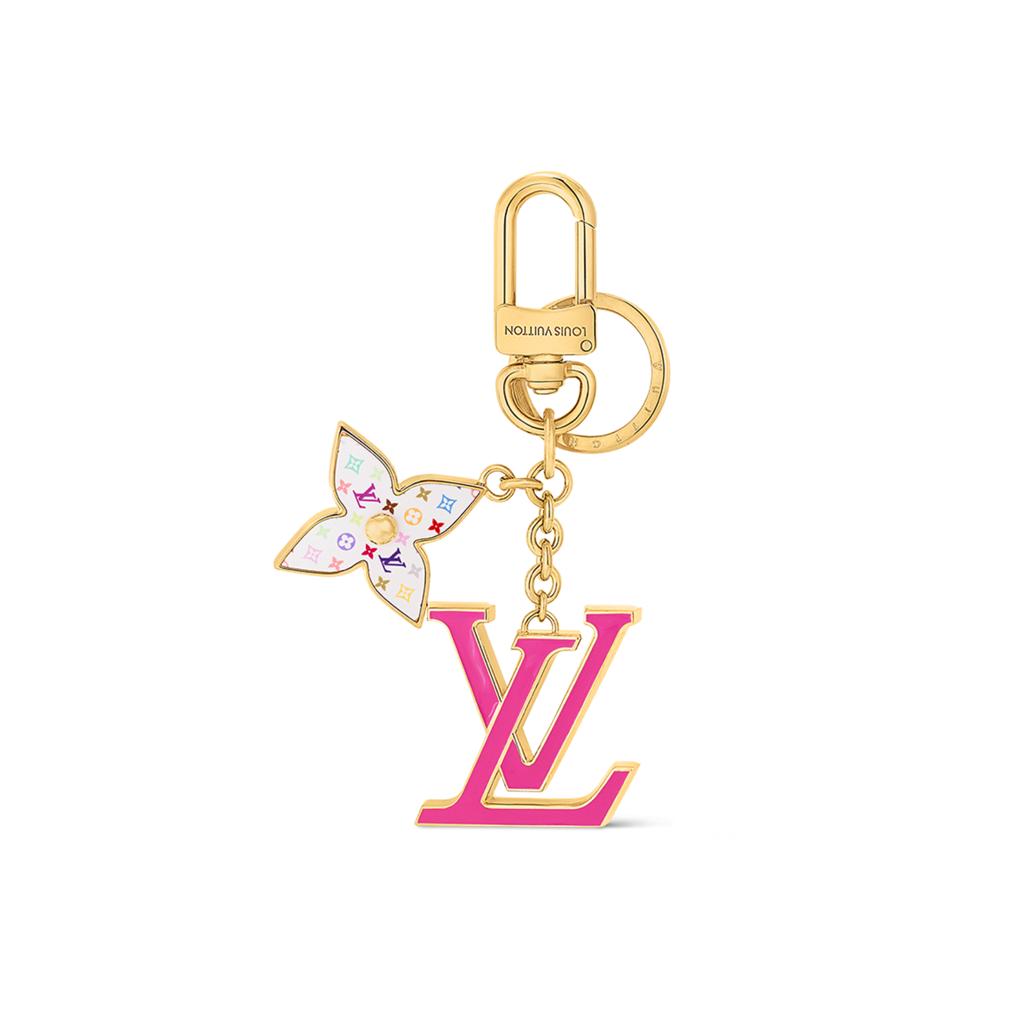 ルイ・ヴィトン(Louis Vuitton) LV × TM キーホルダー･LV アイコニック スーパーフラット