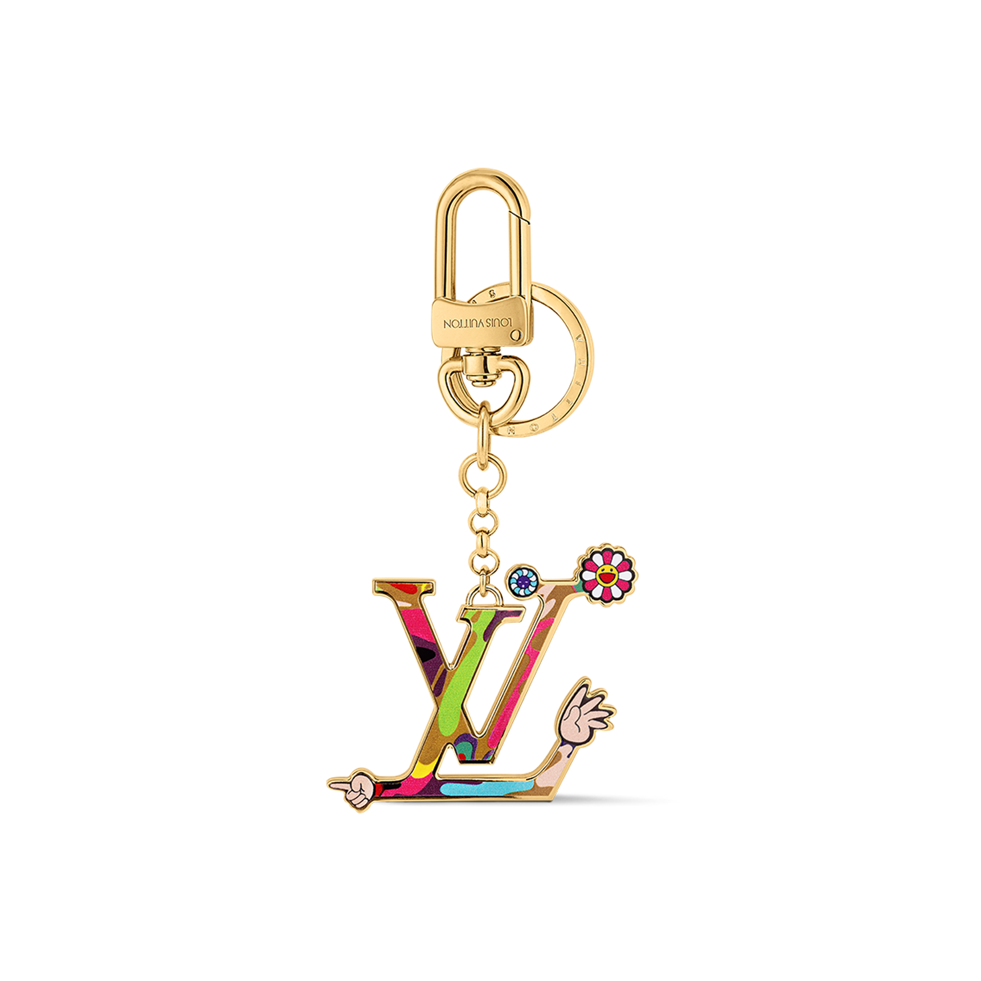 ルイ・ヴィトン(Louis Vuitton) LV × TM キーホルダー･LV アイコニック スーパーフラット