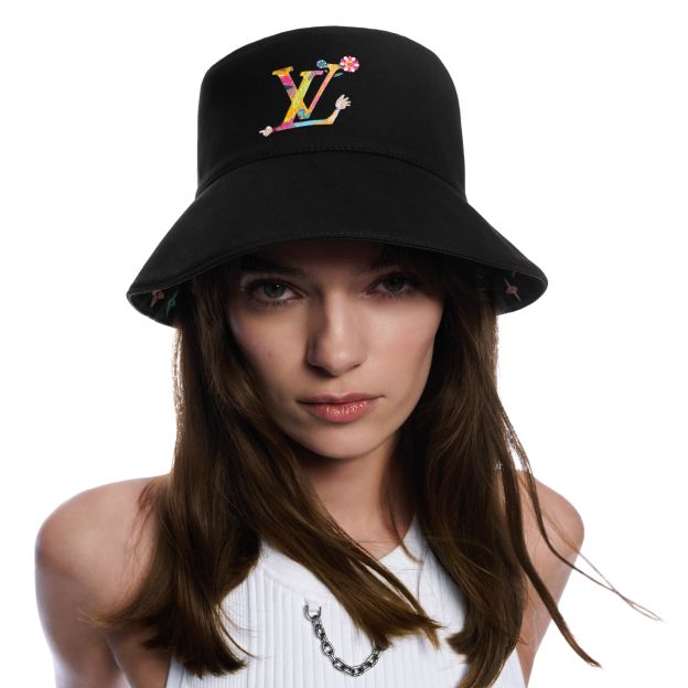 ルイ・ヴィトン(Louis Vuitton) LV × TM バケットハット･スーパーフラット リバーシブル