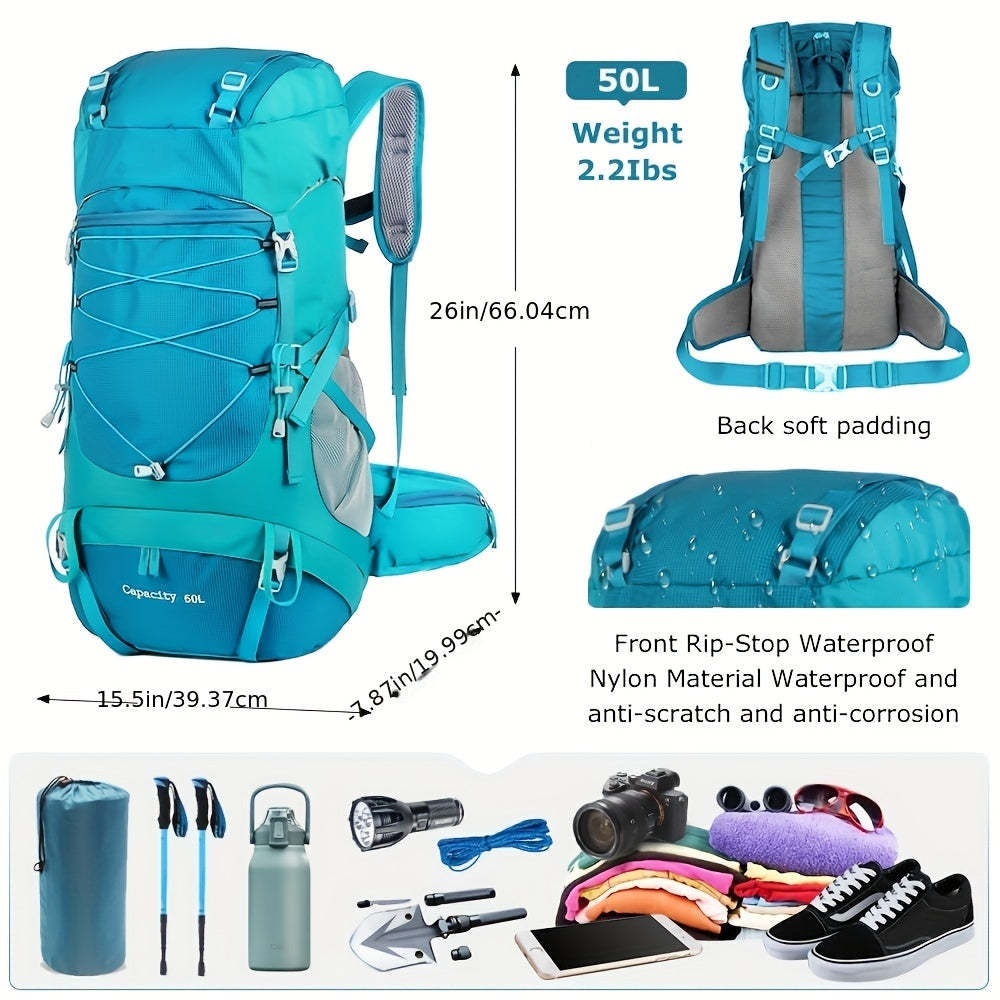 KinWild 50L Hiking Backpack