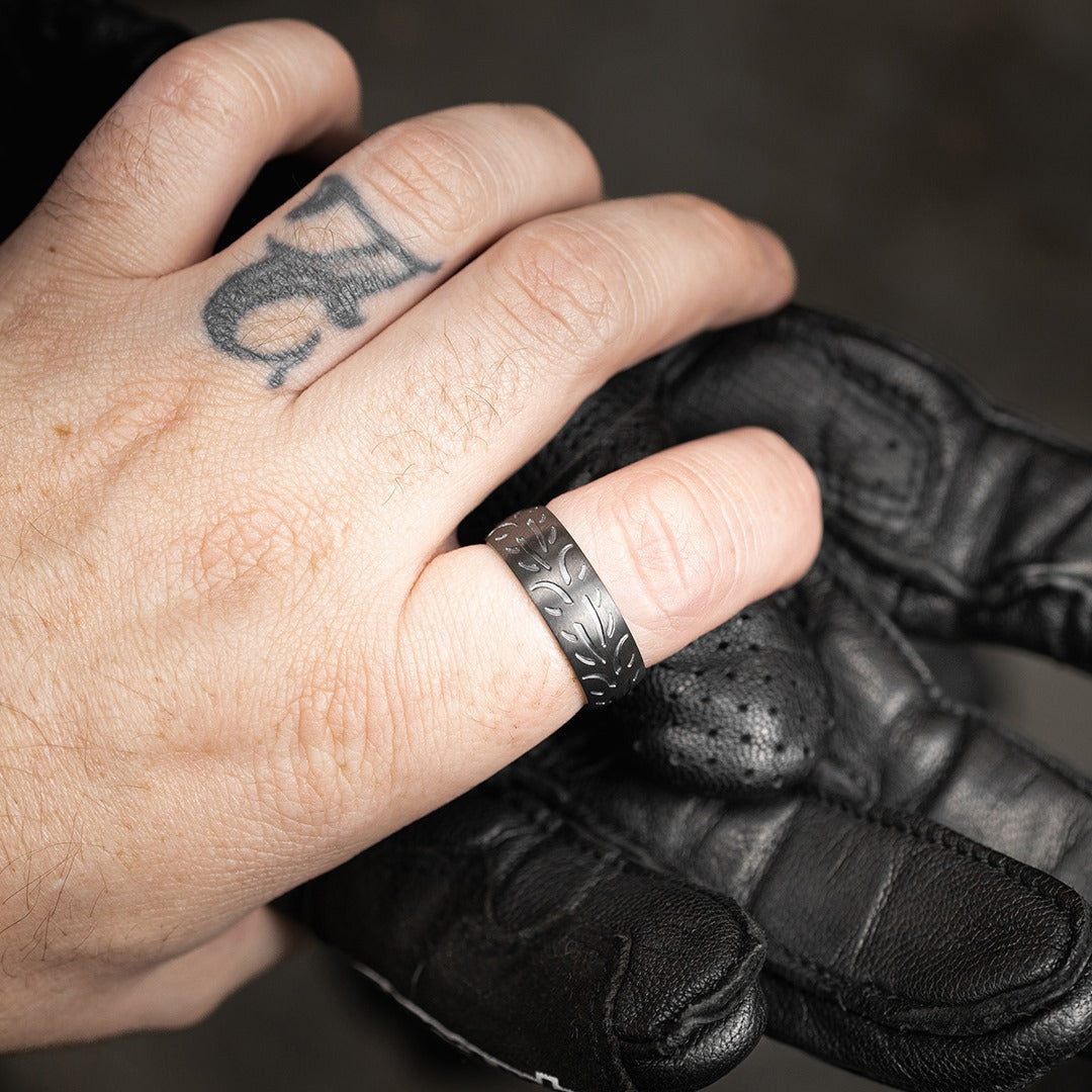 Motorcycle Tire Ring - Tread 9