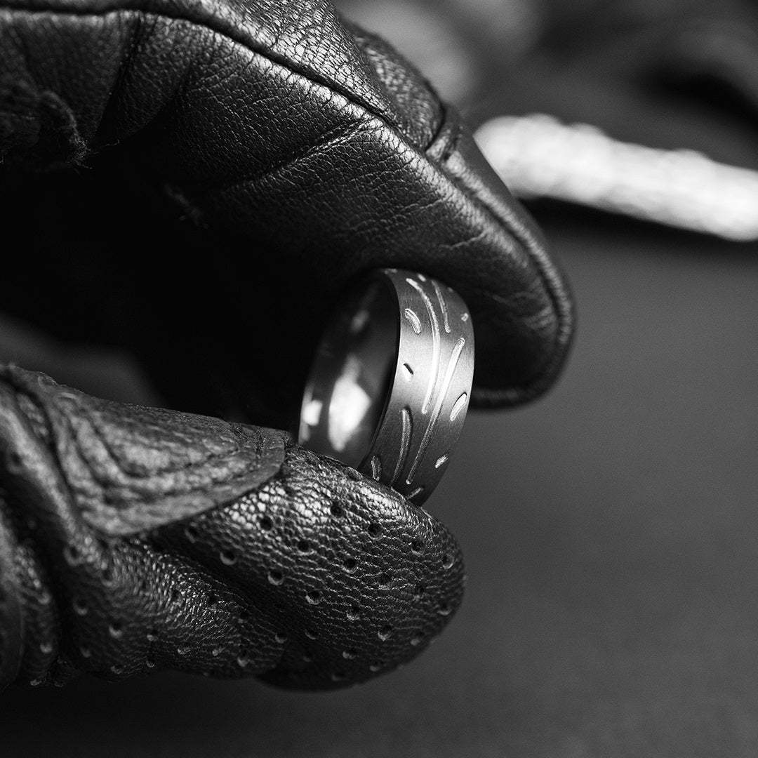 Motorcycle Tire Ring - Tread 10