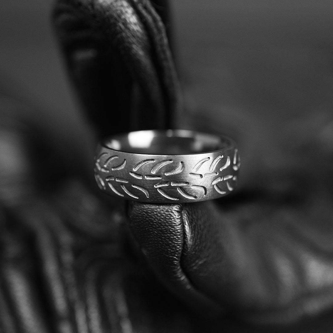 Motorcycle Tire Ring - Tread 6