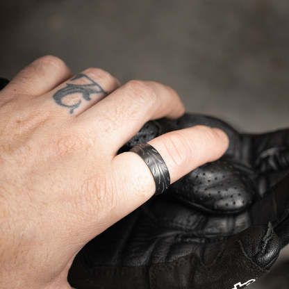 Motorcycle Tire Ring - Tread 10