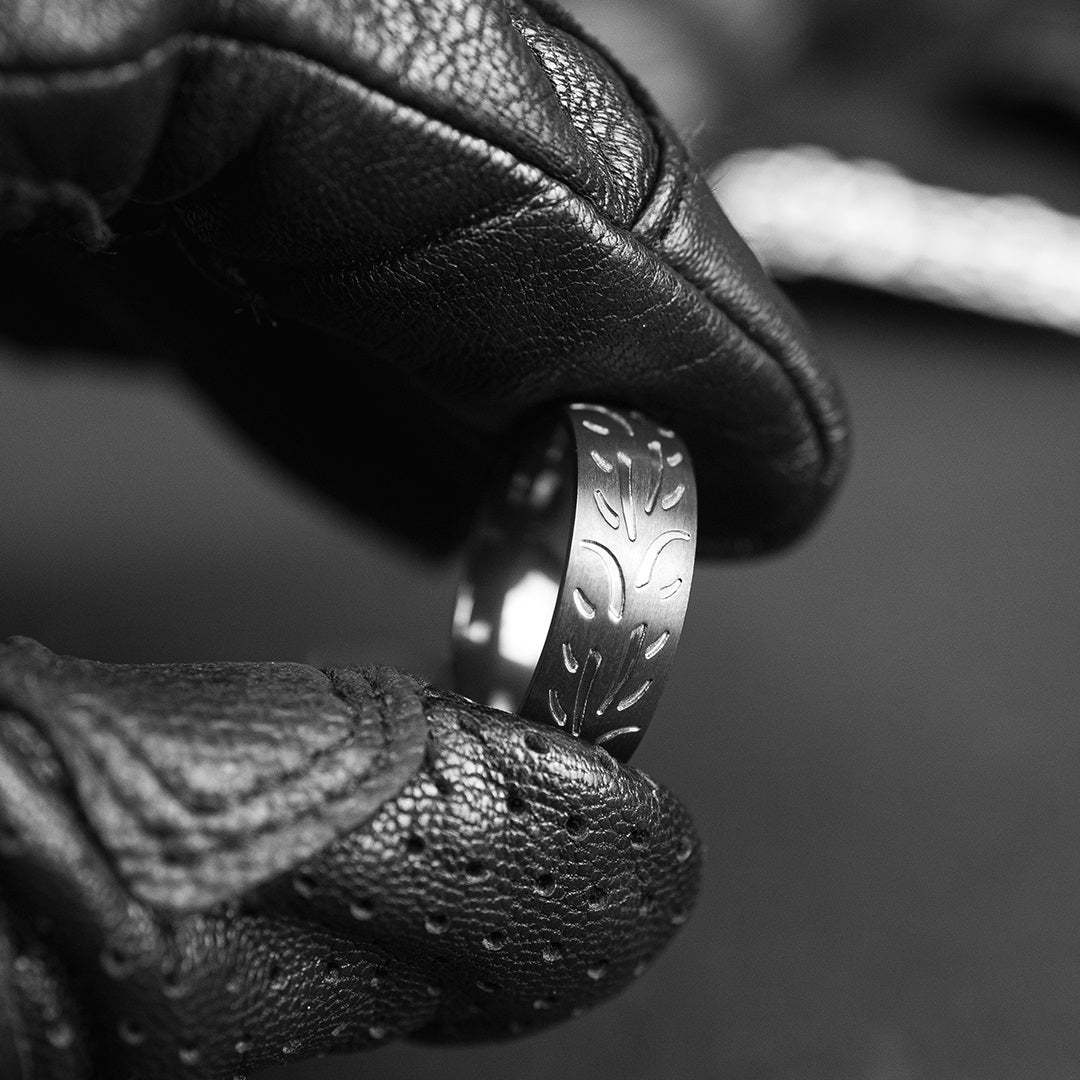 Motorcycle Tire Ring - Tread 9