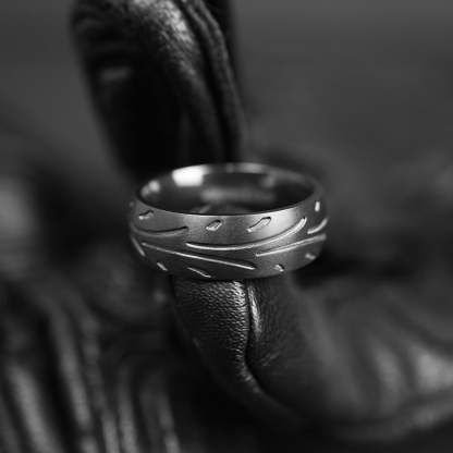 Motorcycle Tire Ring - Tread 10