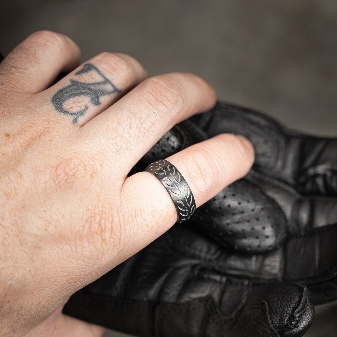 Motorcycle Tire Ring - Tread 6