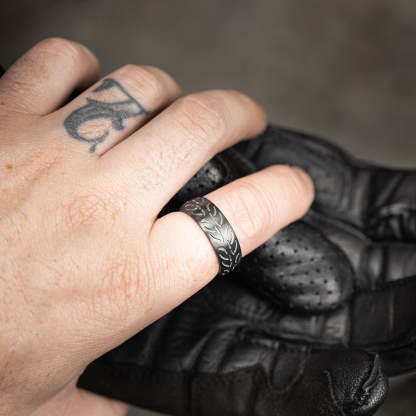 Motorcycle Tire Ring - Tread 6