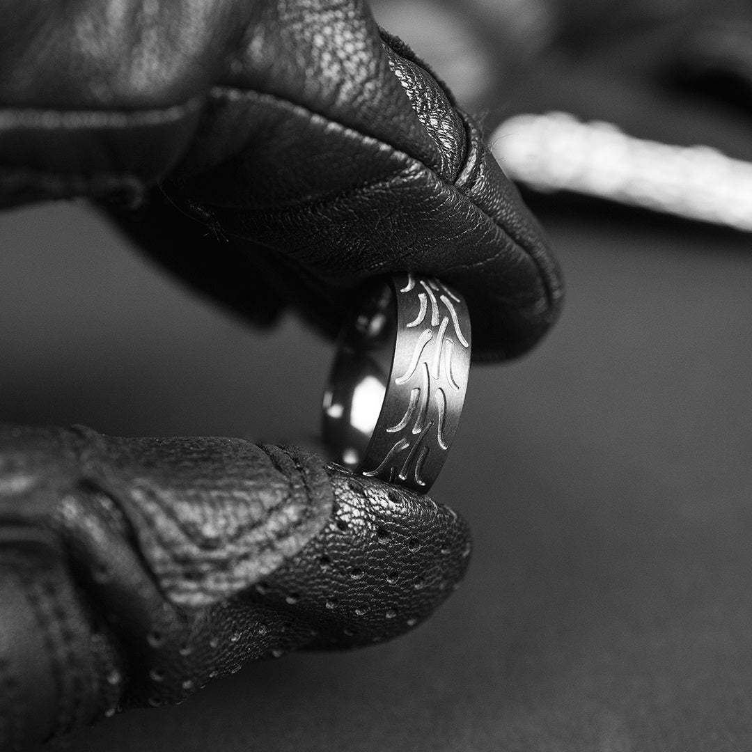 Motorcycle Tire Ring - Tread 8