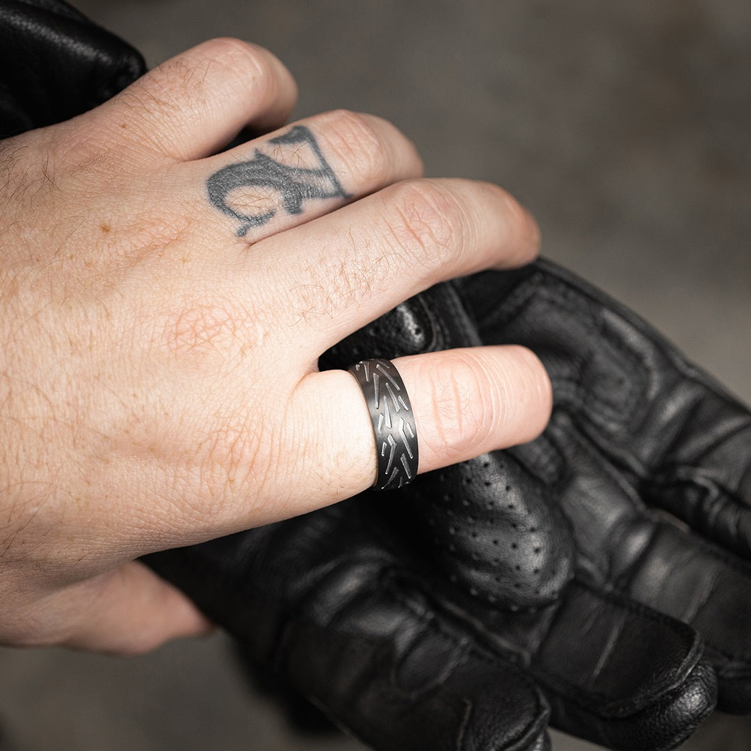 Motorcycle Tire Ring - Tread 7