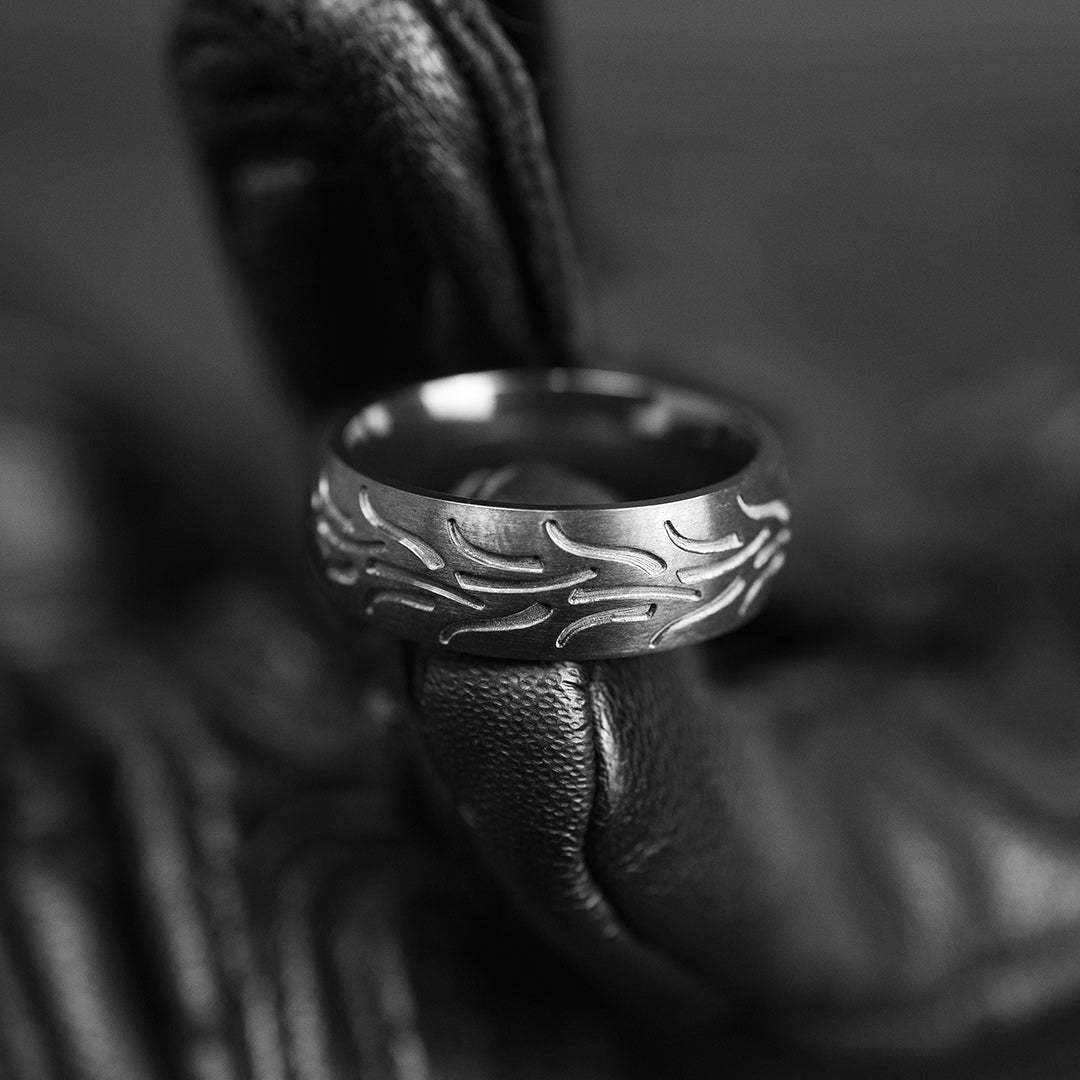 Motorcycle Tire Ring - Tread 8