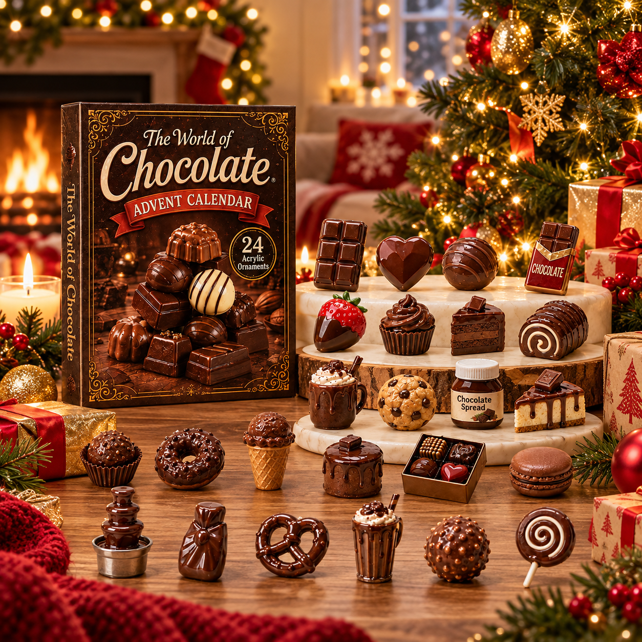 Chocolate themed 24 day advent calendar