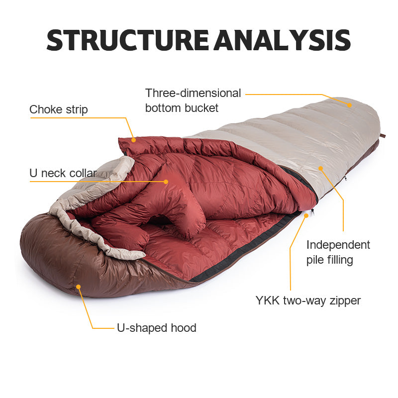 Snowbird Mummy Down Sleeping Bag