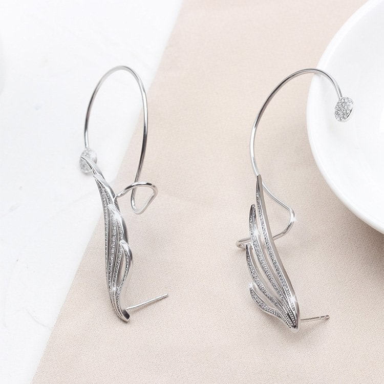 Angel Wing Clips-on Earrings