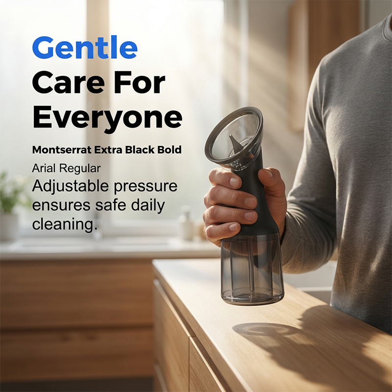 Adjustable pressure settings on pulse electric ear cleaner