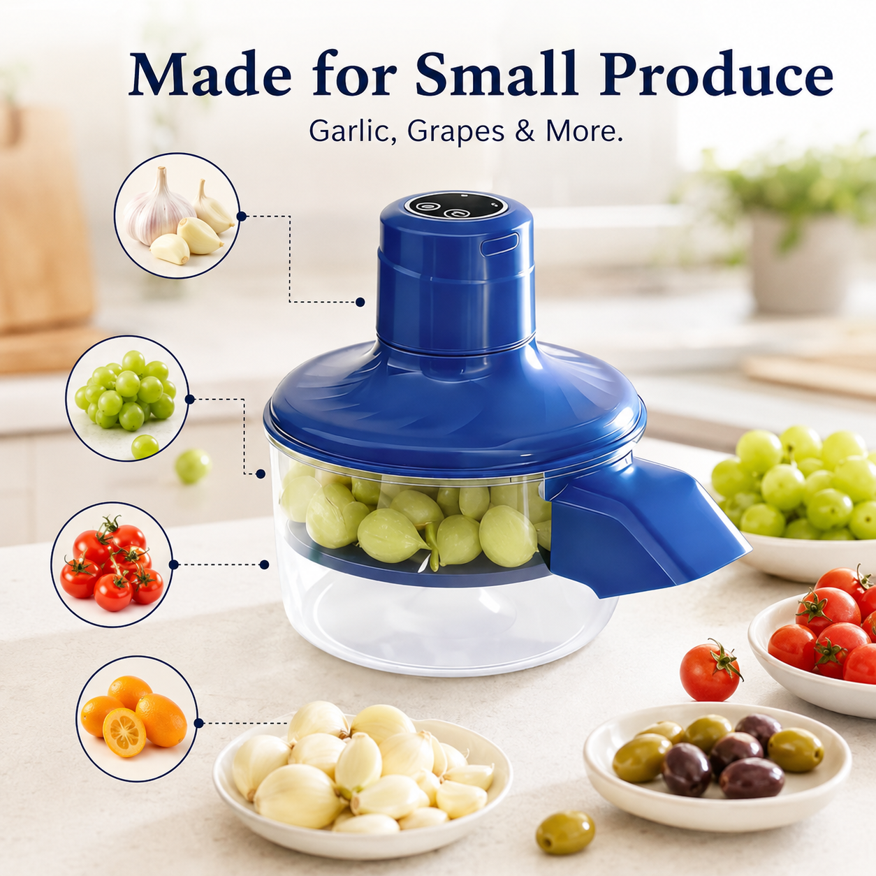 Peeling dry garlic cloves cleanly without water soaking