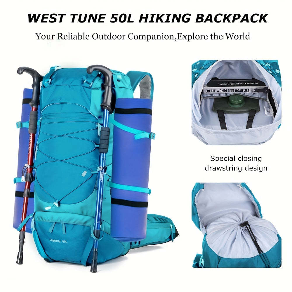 KinWild 50L Hiking Backpack