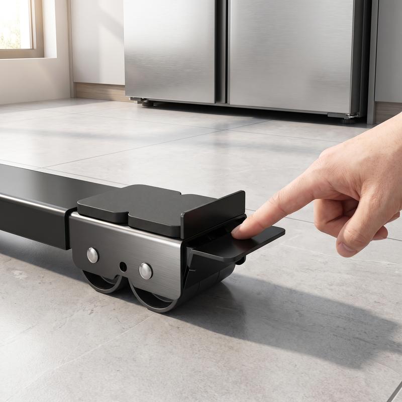 Dual locking mechanism with brakes and stoppers