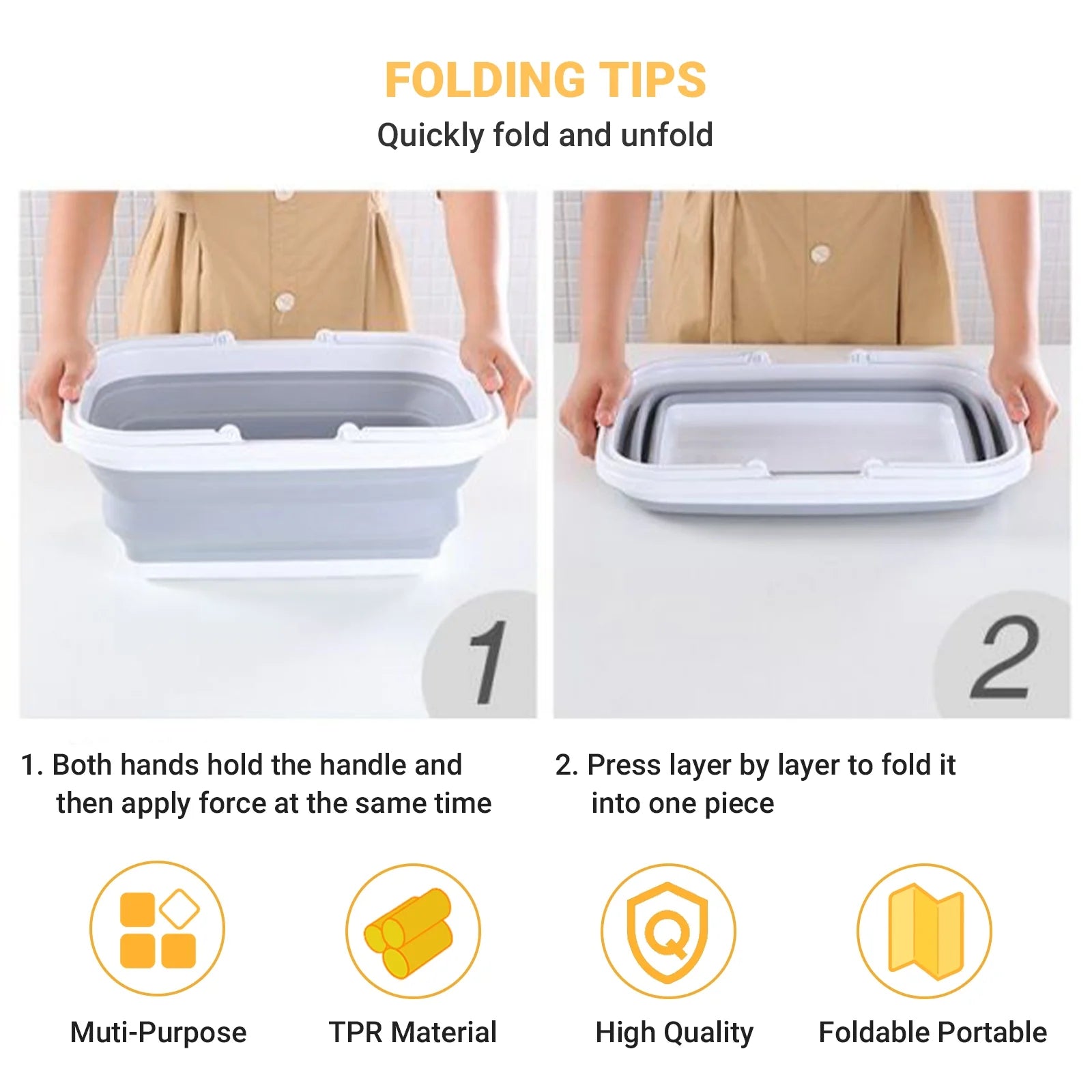 YETO Multi-Collapsible Picnic Basket