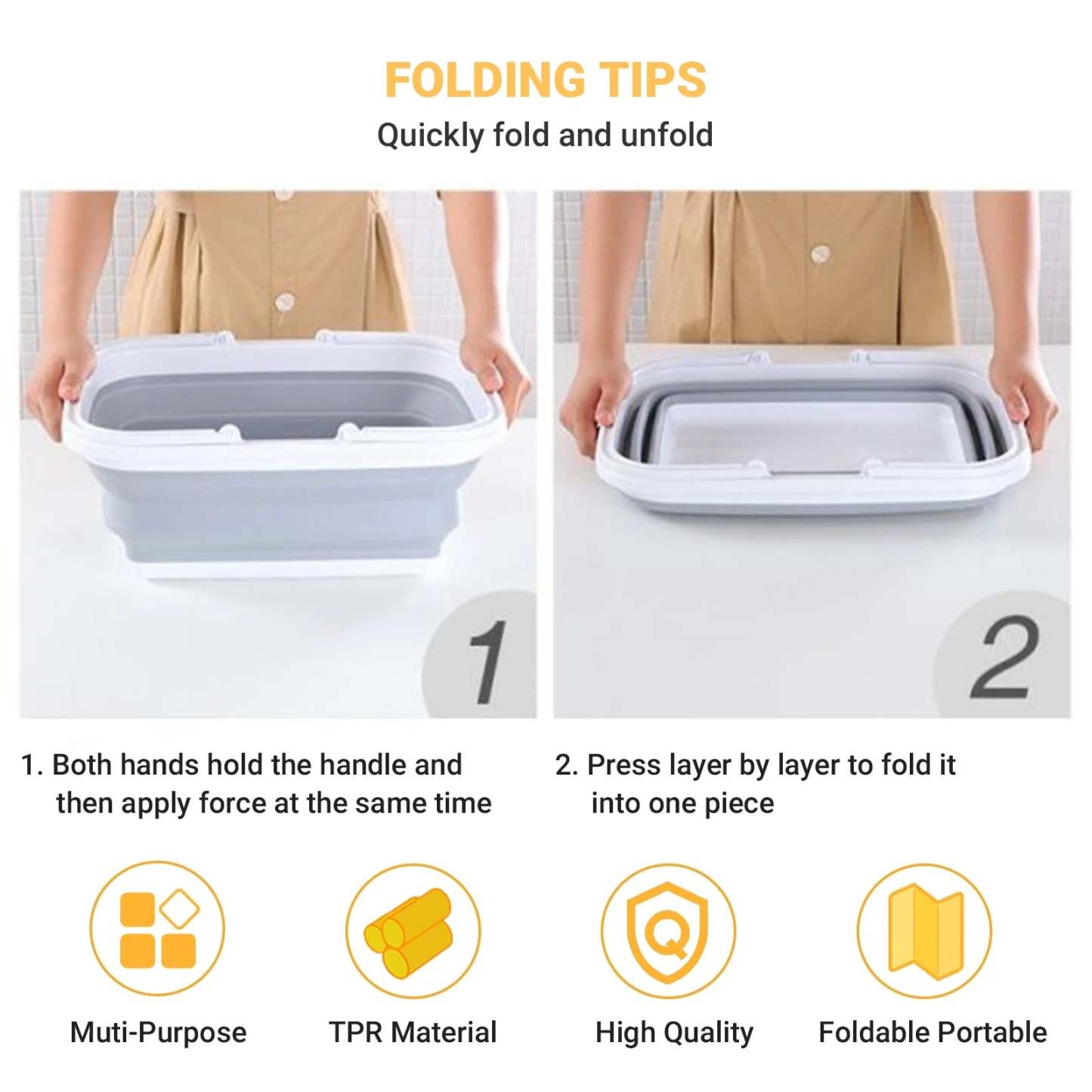 YETO Multi-Collapsible Picnic Basket