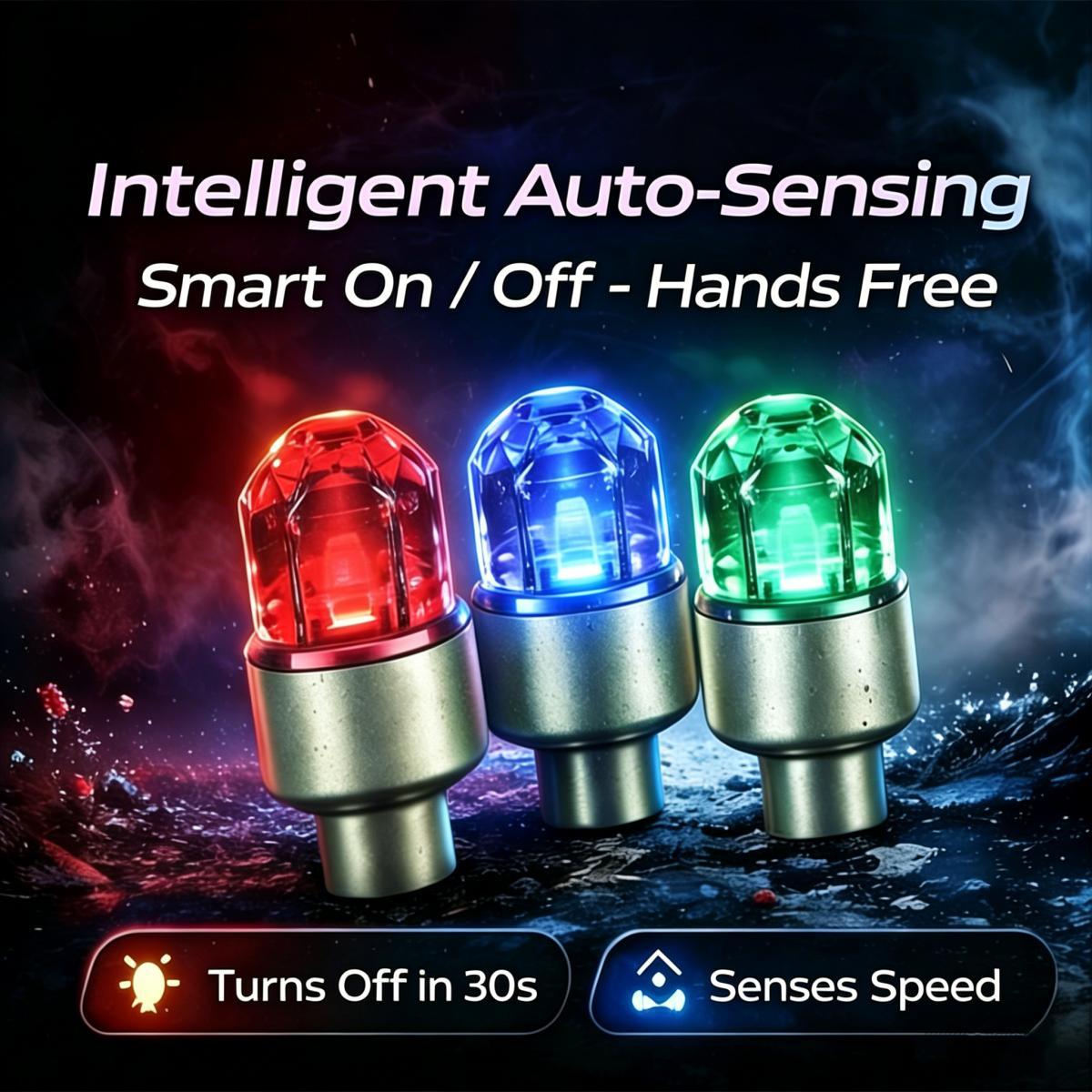 Waterproof LED Valve Caps