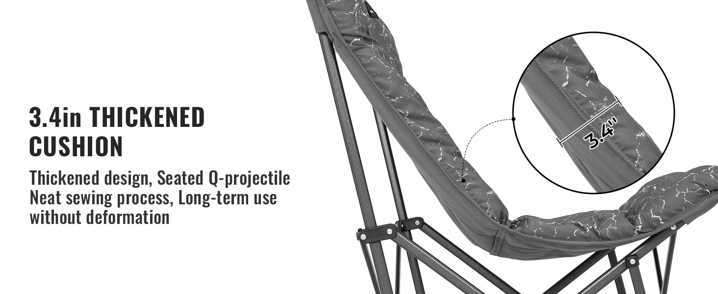 KingCamp Butterfly Padded Camp Chair
