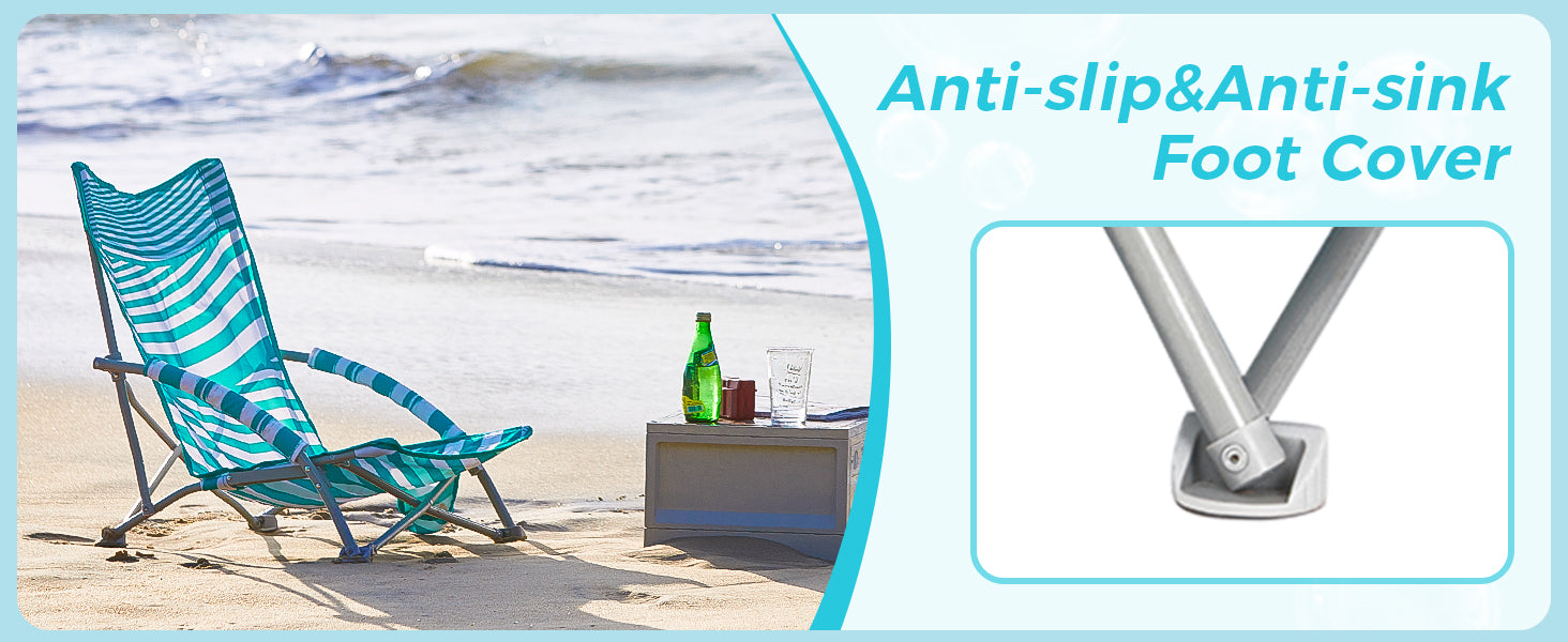 WEJOY Quick-up Beach Chair