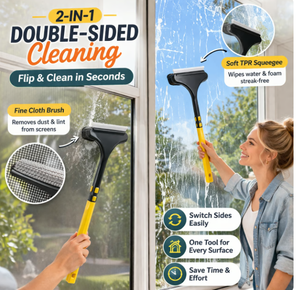 Ncrovopro double-sided cleaning brush