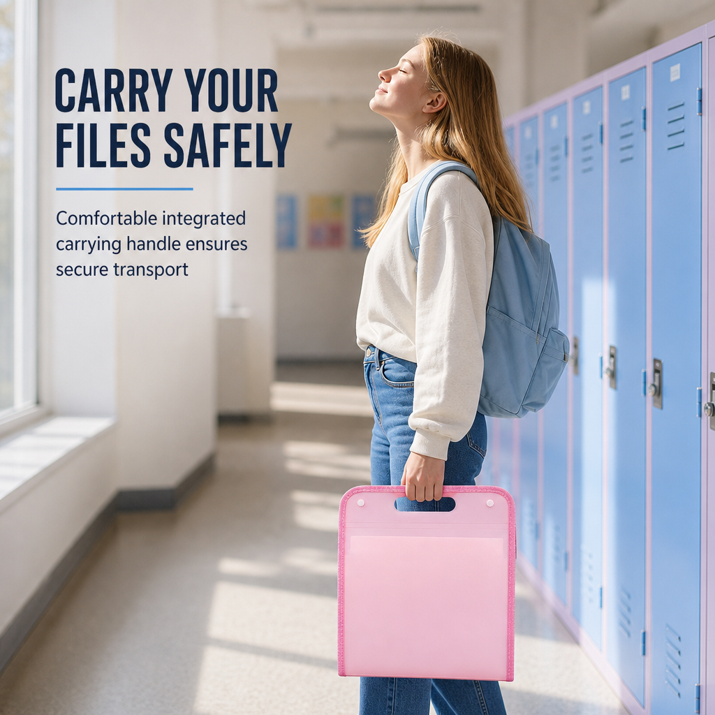 Durable integrated carry handle for easy transport