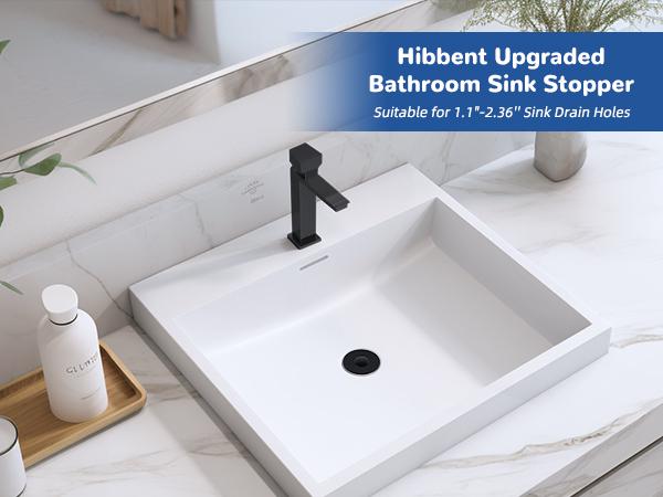 Upgraded 3-in-1 Bathroom Sink Drain Strainer