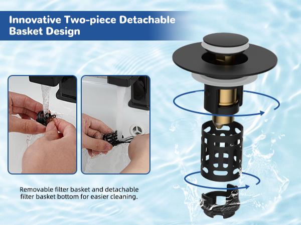 Universal Pop Up Drain Stopper