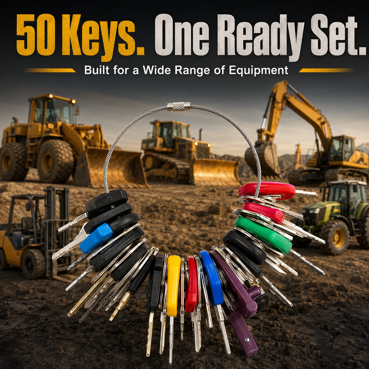 Corrosion resistant metal ignition key teeth closeup