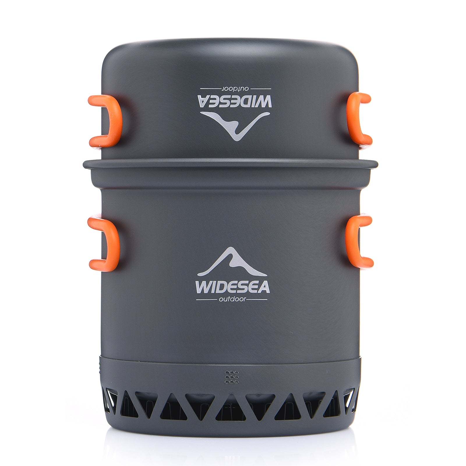 Camping Aluminum  Pot 1 Person with Heat Exchanger