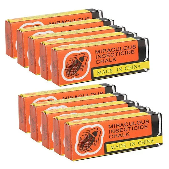 Cockroach Repeller Magic Dustless Chalk for Cockroach Ants - 10 Packs