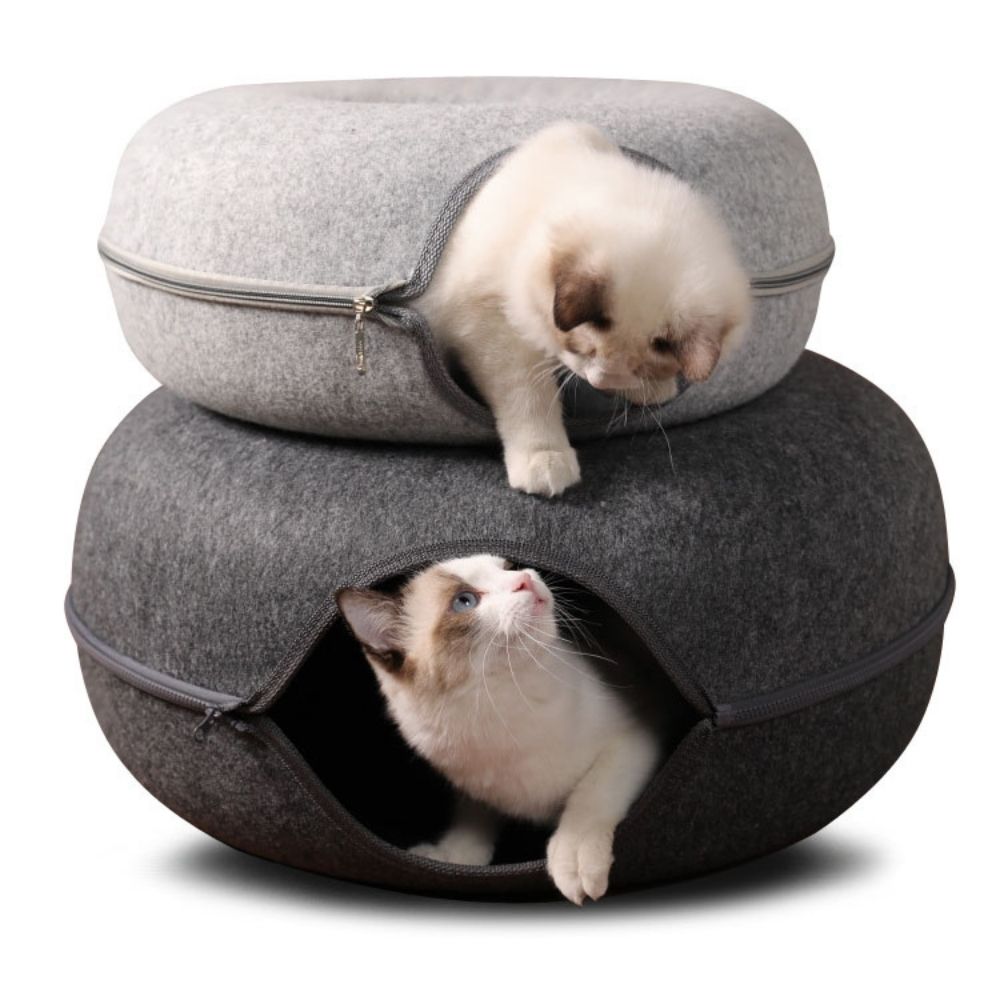 Feline Haven™ Cozy Cat Cave