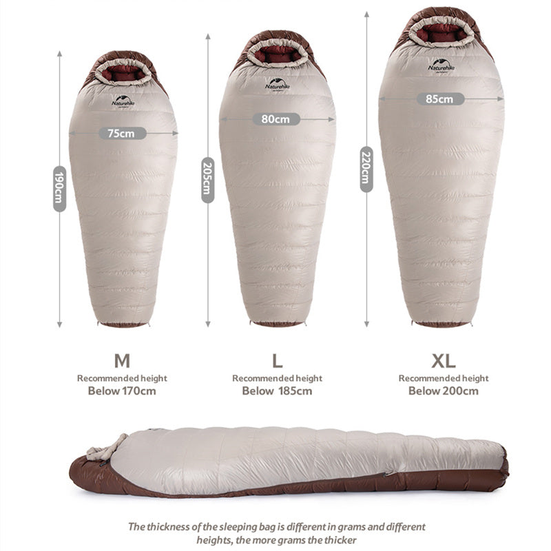 Snowbird Mummy Down Sleeping Bag