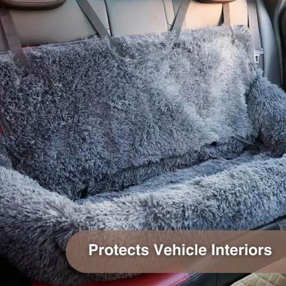 LuxPaw™ Calming Protecting Car Bed For Dogs And Cats