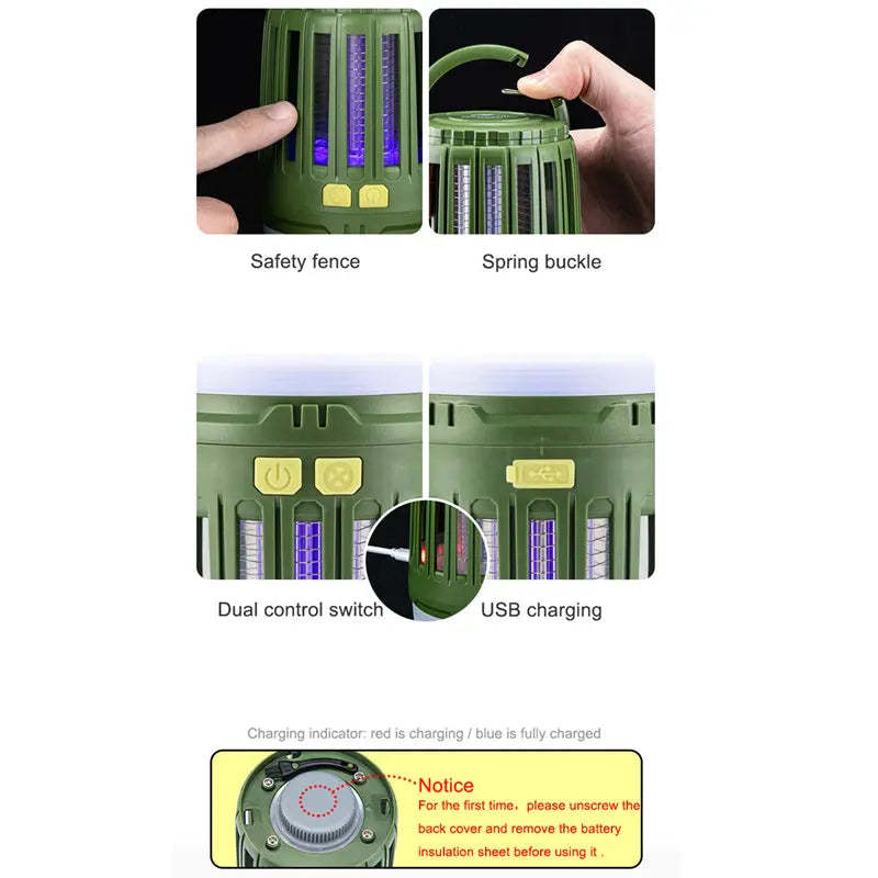 Multi-Function Mosquito Killing Lamp