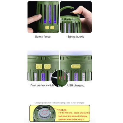 Multi-Function Mosquito Killing Lamp