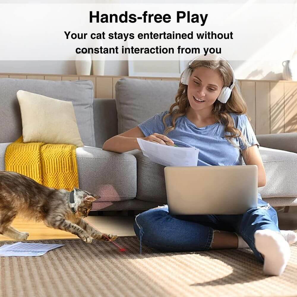 PurrPursuit™ Laser Cat Collar