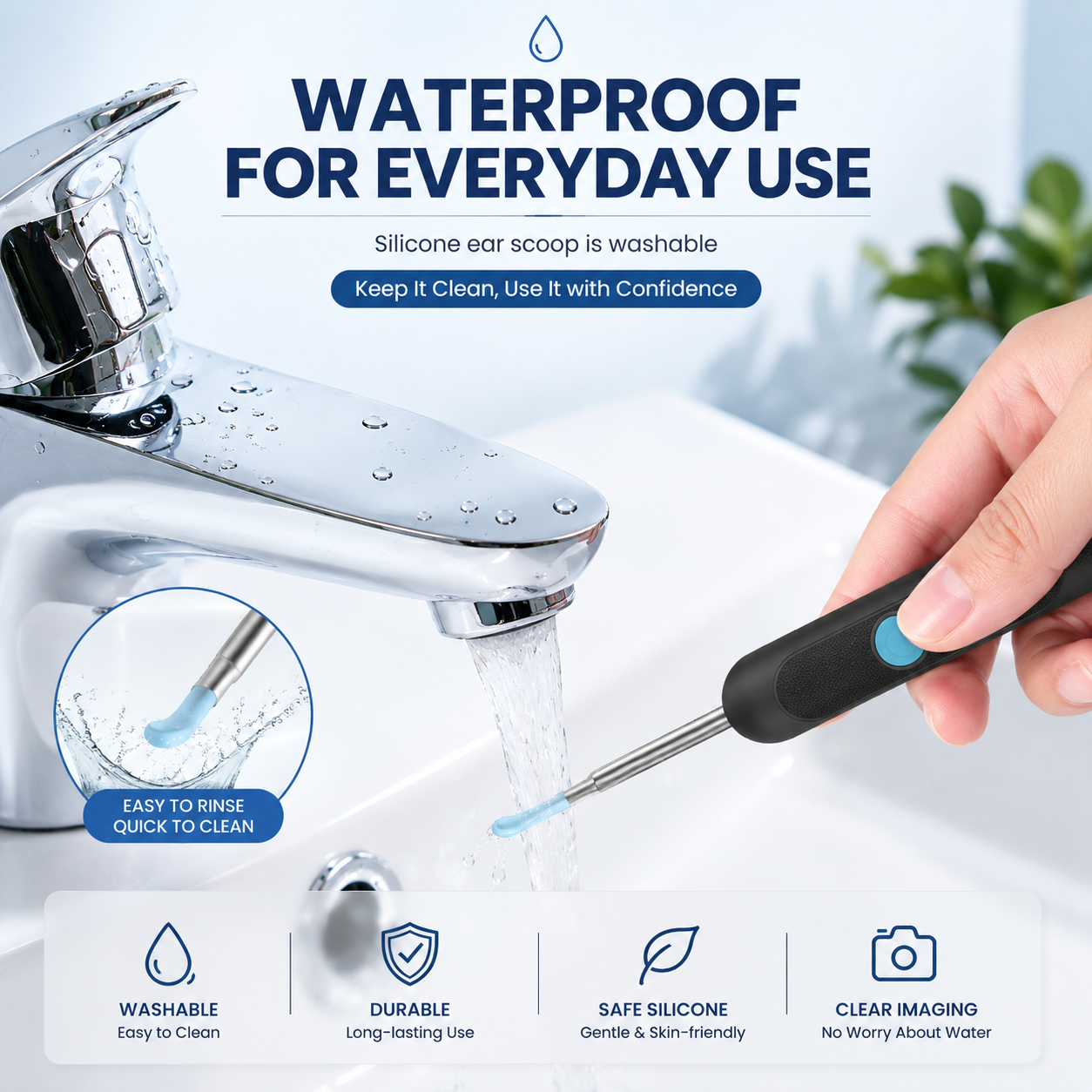 Inserting visual ear wand step detail