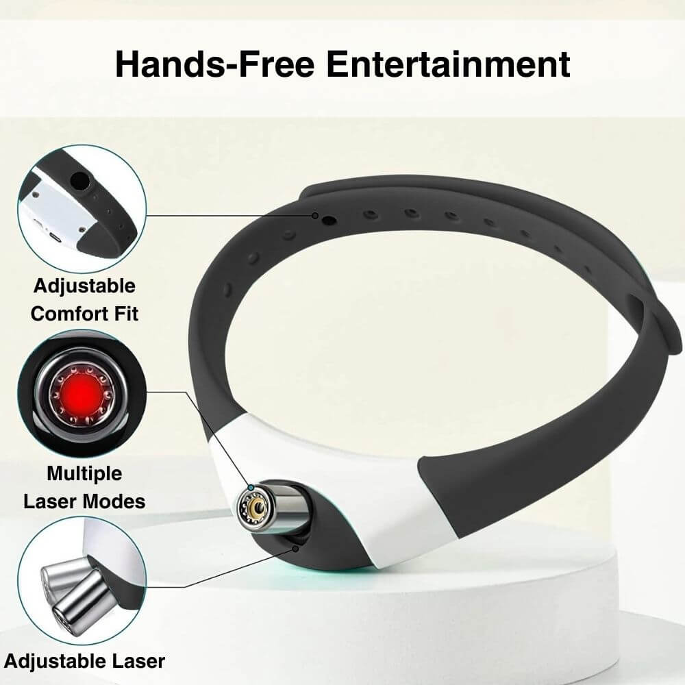 PurrPursuit™ Laser Cat Collar