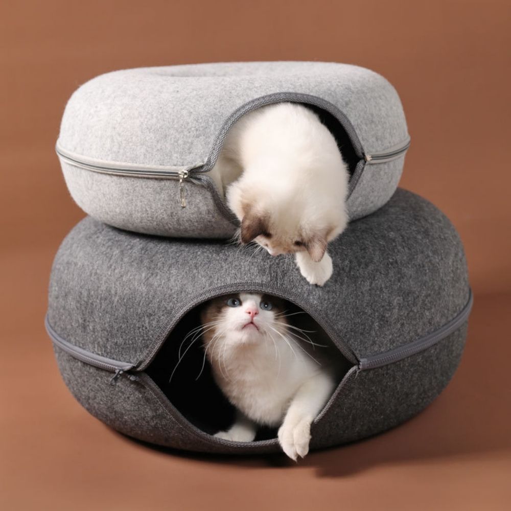 Feline Haven™ Cozy Cat Cave