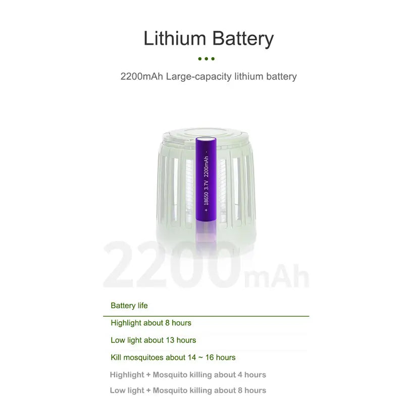 Multi-Function Mosquito Killing Lamp