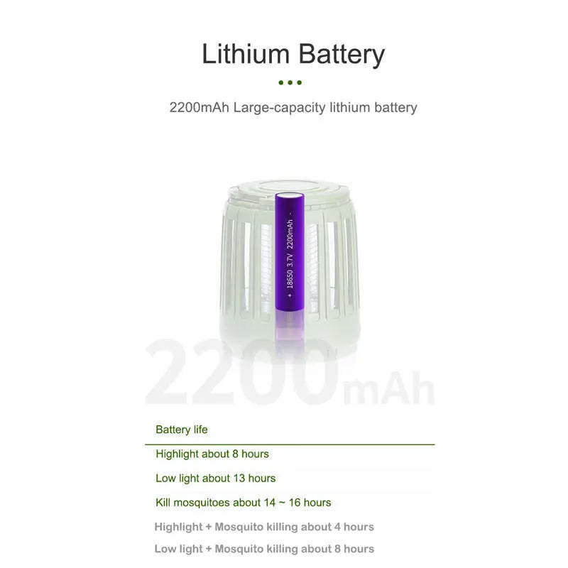 Multi-Function Mosquito Killing Lamp