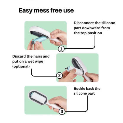 FurMastery™ 4-in-1 Gentle Pet Groomer