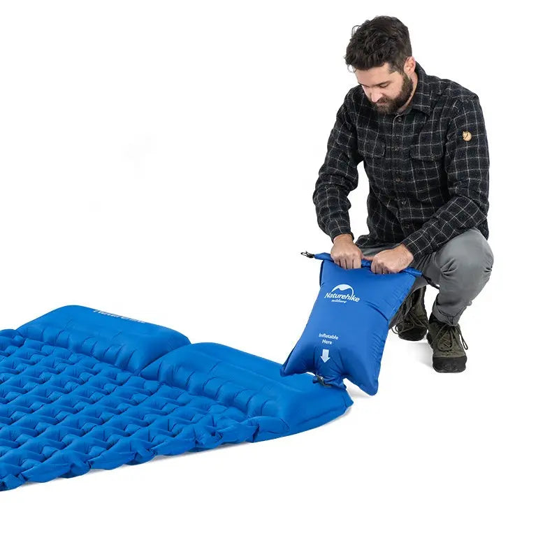 TPU Double Sleeping Pad With Pillow 