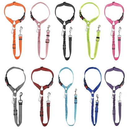 TravelBuddy™ 3-in-1 Dog Seat Belt and Leash