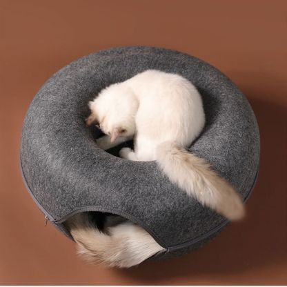 Feline Haven™ Cozy Cat Cave